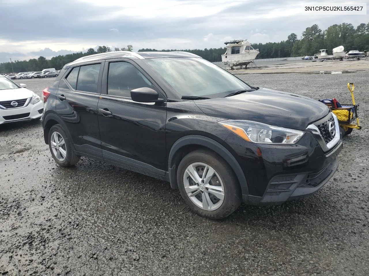 2019 Nissan Kicks S VIN: 3N1CP5CU2KL565427 Lot: 72849634