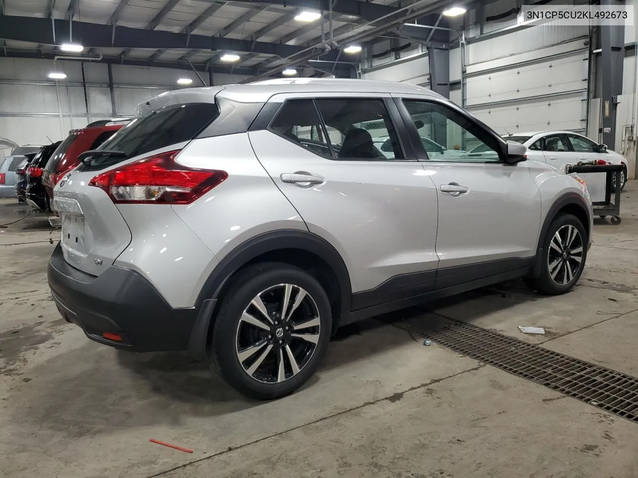 2019 Nissan Kicks S VIN: 3N1CP5CU2KL492673 Lot: 72854834