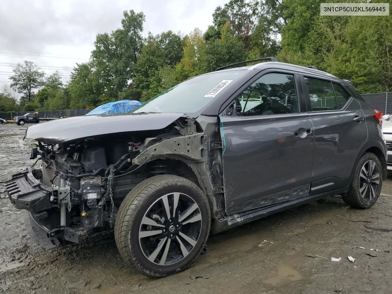 2019 Nissan Kicks S VIN: 3N1CP5CU2KL569445 Lot: 72899834