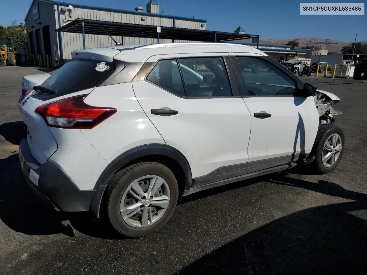 2019 Nissan Kicks S VIN: 3N1CP5CUXKL533485 Lot: 72994754