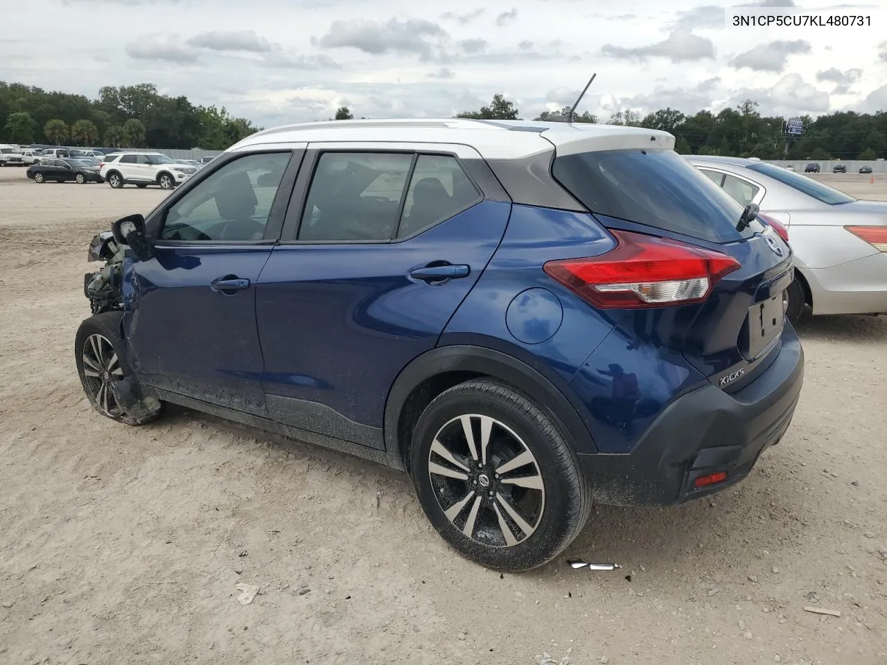 2019 Nissan Kicks S VIN: 3N1CP5CU7KL480731 Lot: 73228594