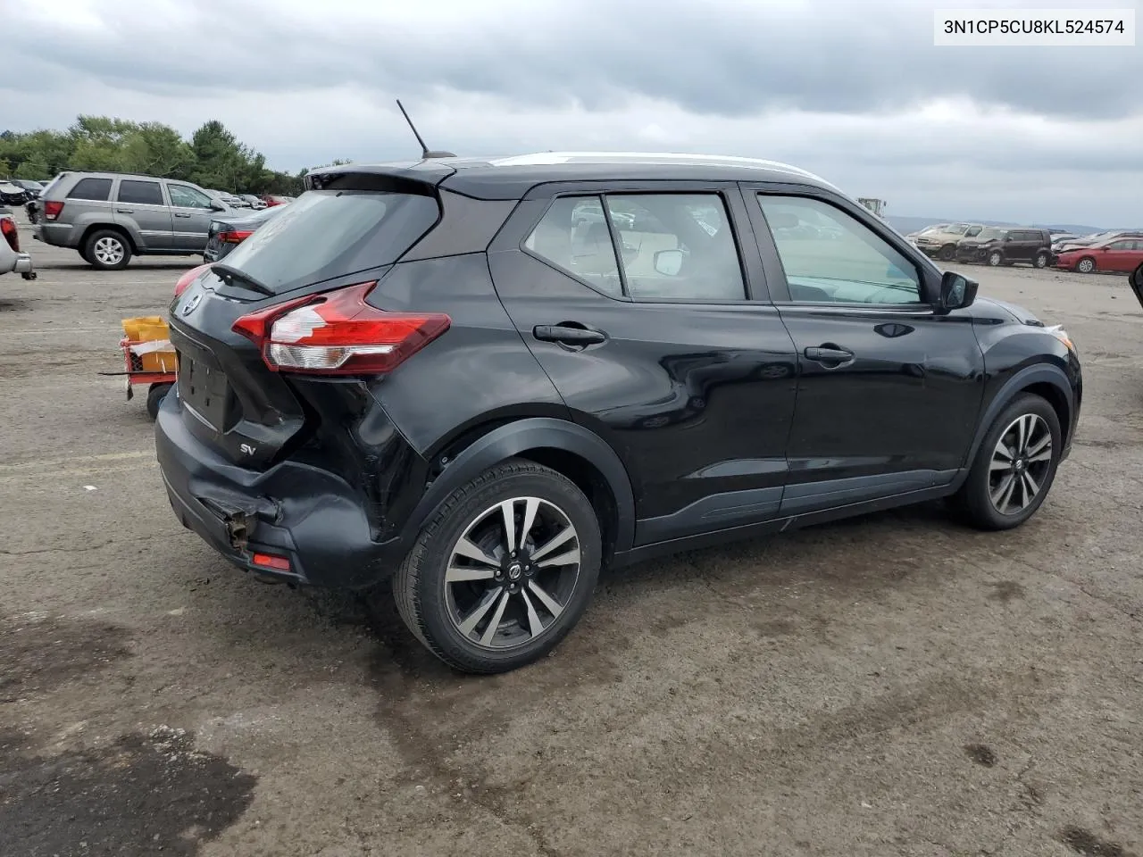 2019 Nissan Kicks S VIN: 3N1CP5CU8KL524574 Lot: 73309034