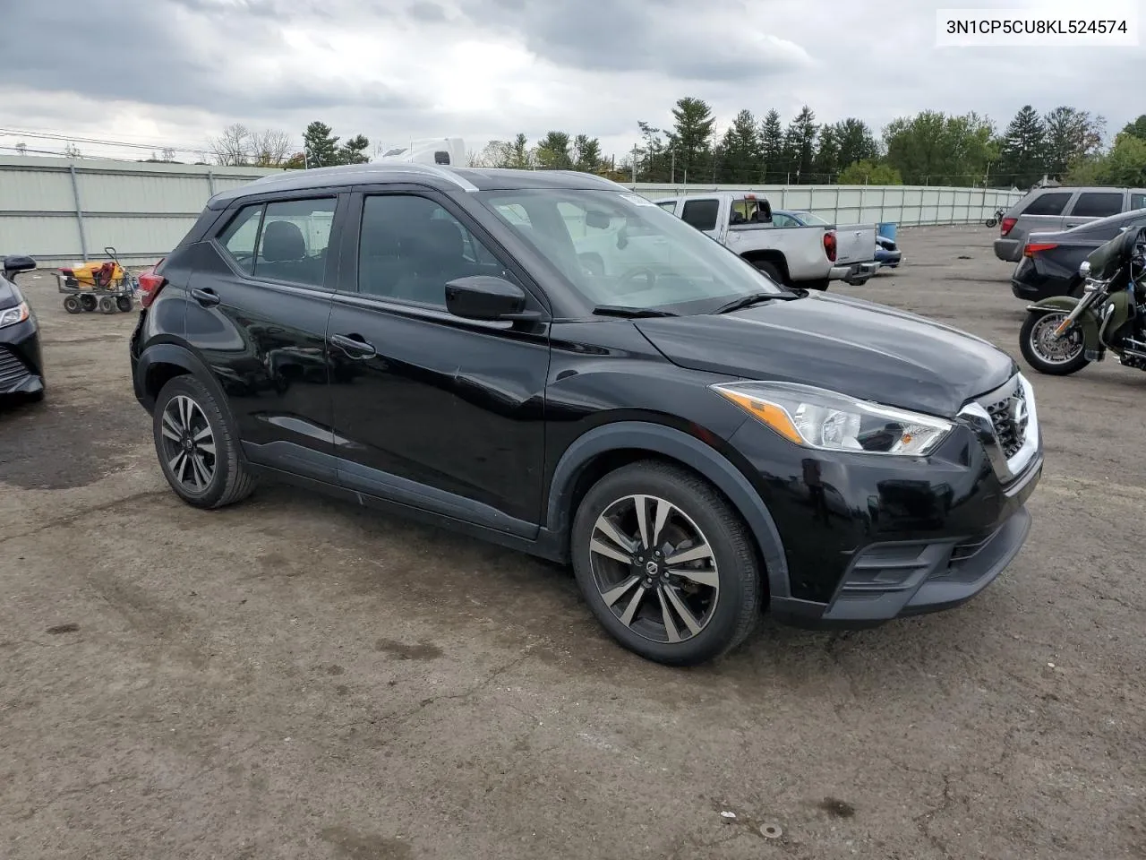 2019 Nissan Kicks S VIN: 3N1CP5CU8KL524574 Lot: 73309034