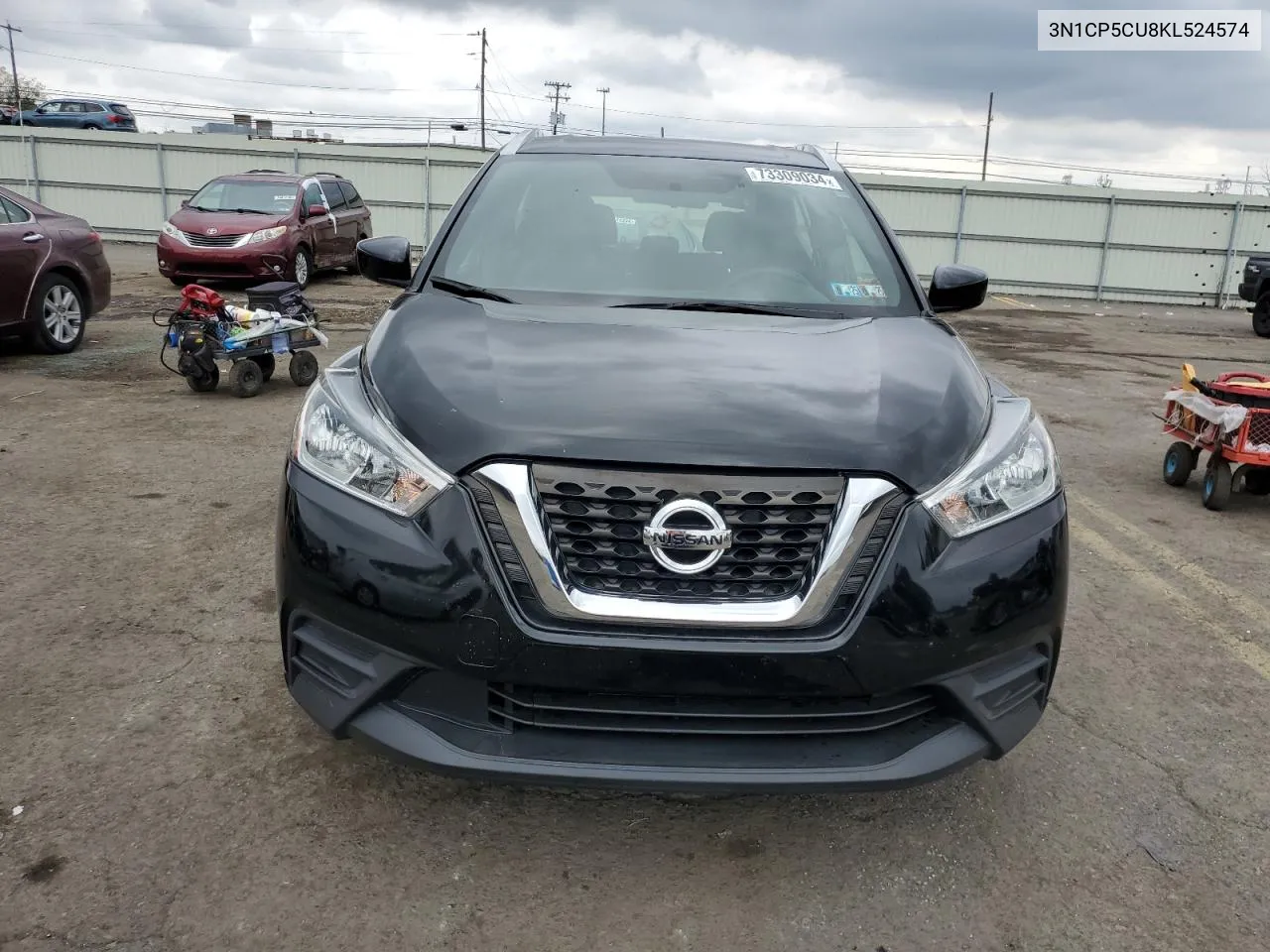 2019 Nissan Kicks S VIN: 3N1CP5CU8KL524574 Lot: 73309034