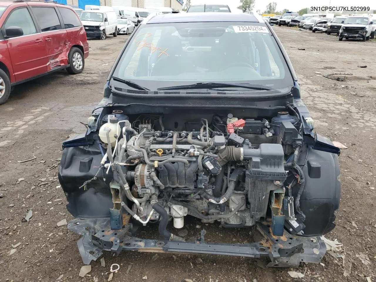 3N1CP5CU7KL502999 2019 Nissan Kicks S