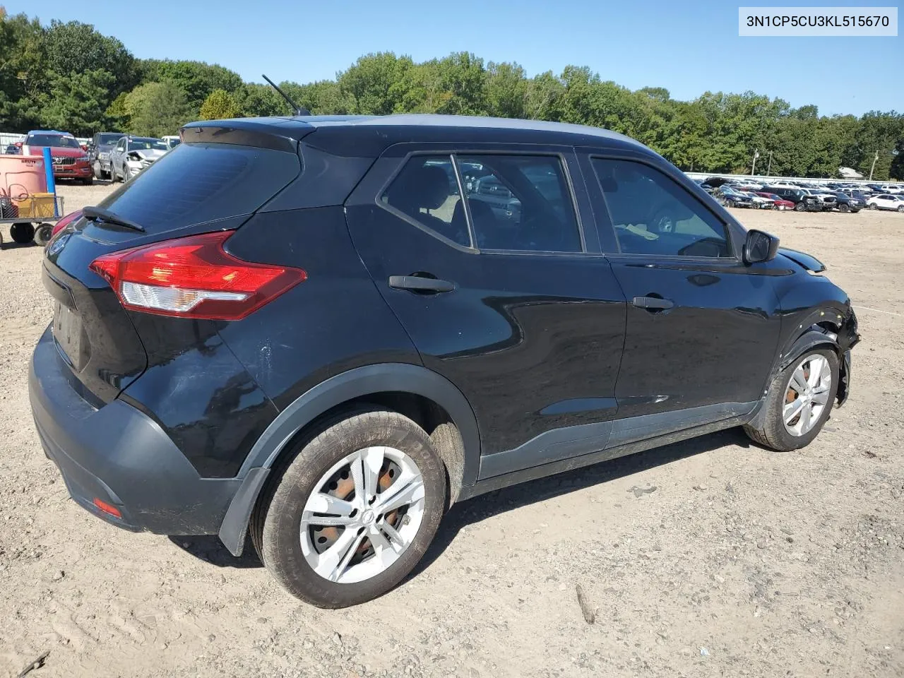 2019 Nissan Kicks S VIN: 3N1CP5CU3KL515670 Lot: 73698784