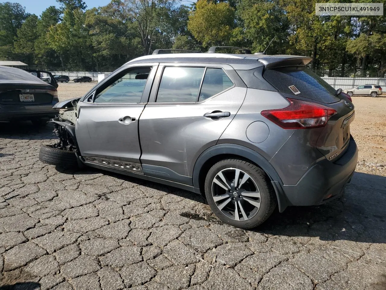 2019 Nissan Kicks S VIN: 3N1CP5CU1KL491949 Lot: 74061724