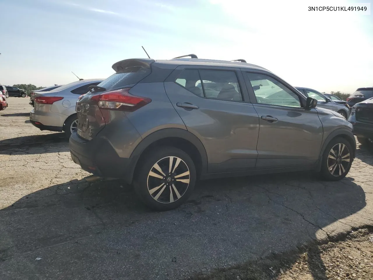 2019 Nissan Kicks S VIN: 3N1CP5CU1KL491949 Lot: 74061724