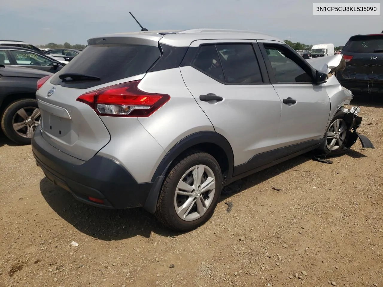 2019 Nissan Kicks S VIN: 3N1CP5CU8KL535090 Lot: 74182964