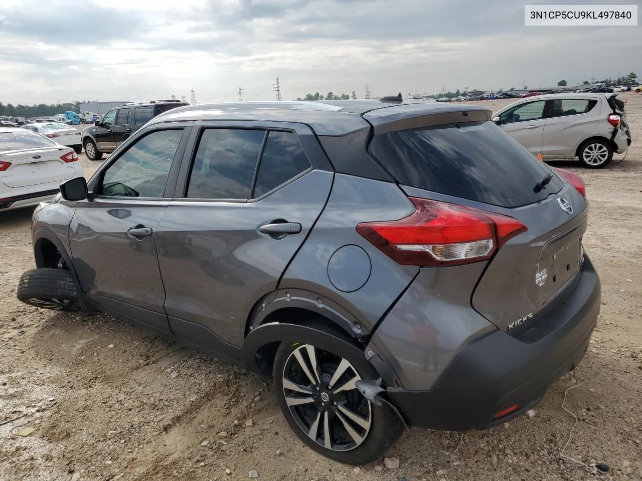 2019 Nissan Kicks S VIN: 3N1CP5CU9KL497840 Lot: 74213384