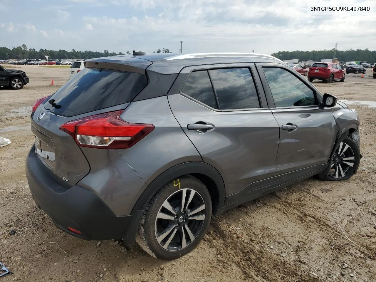 2019 Nissan Kicks S VIN: 3N1CP5CU9KL497840 Lot: 74213384