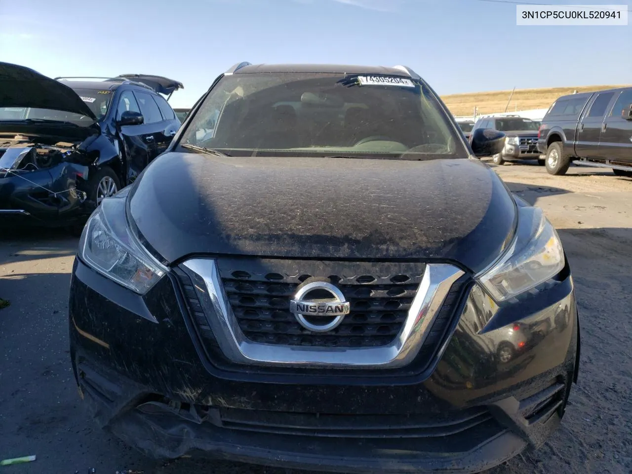 2019 Nissan Kicks S VIN: 3N1CP5CU0KL520941 Lot: 74305204