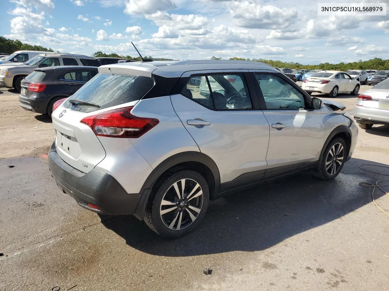 2019 Nissan Kicks S VIN: 3N1CP5CU1KL568979 Lot: 74472404