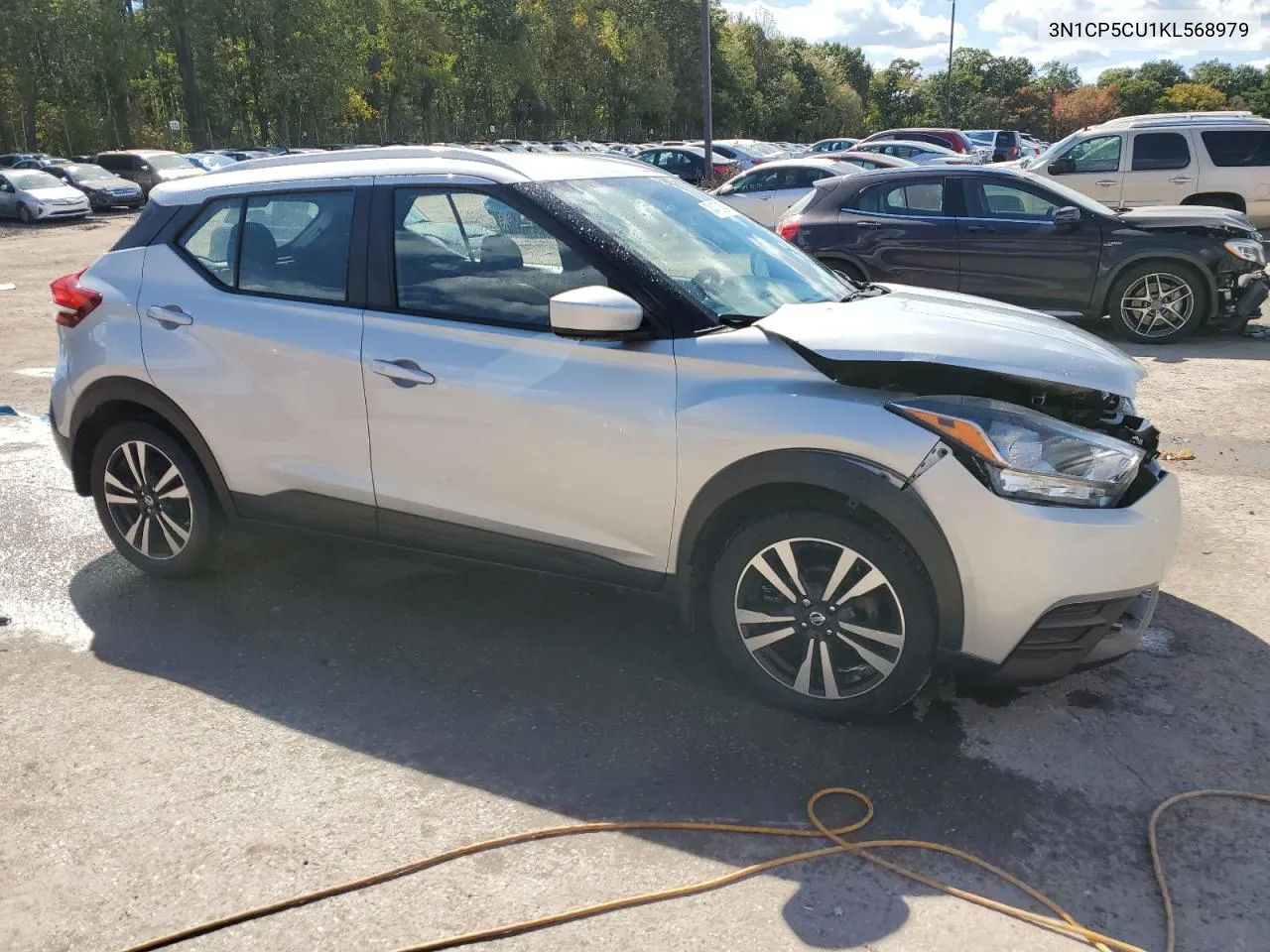 2019 Nissan Kicks S VIN: 3N1CP5CU1KL568979 Lot: 74472404