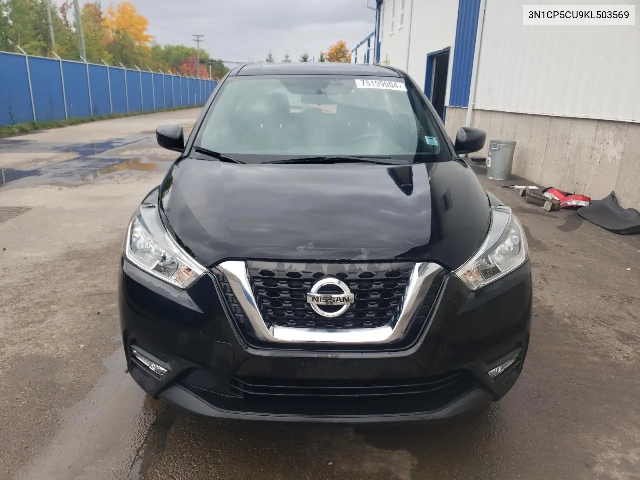 2019 Nissan Kicks S VIN: 3N1CP5CU9KL503569 Lot: 75199004