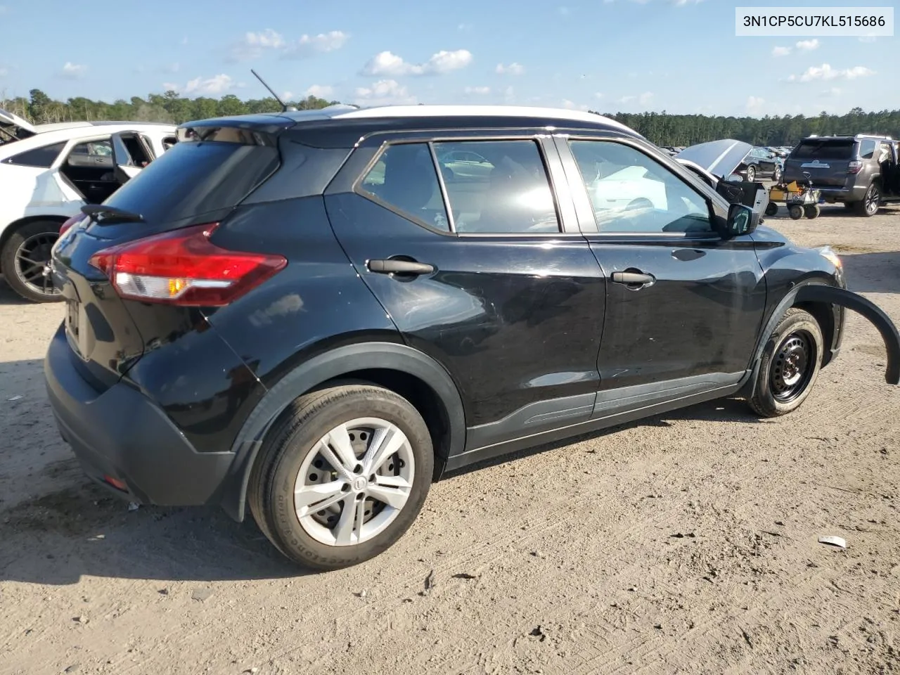 2019 Nissan Kicks S VIN: 3N1CP5CU7KL515686 Lot: 75225924