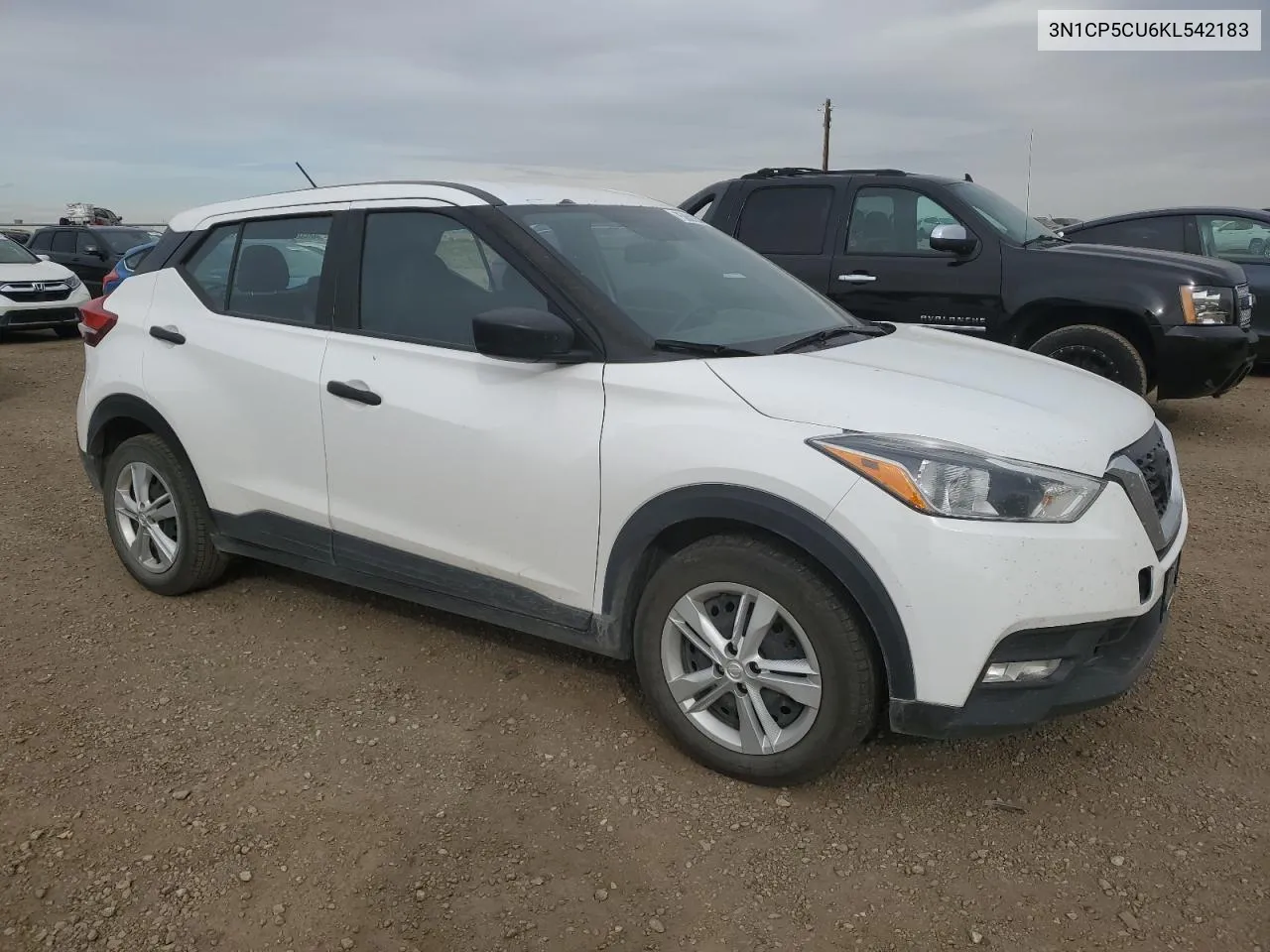 2019 Nissan Kicks S VIN: 3N1CP5CU6KL542183 Lot: 75661244