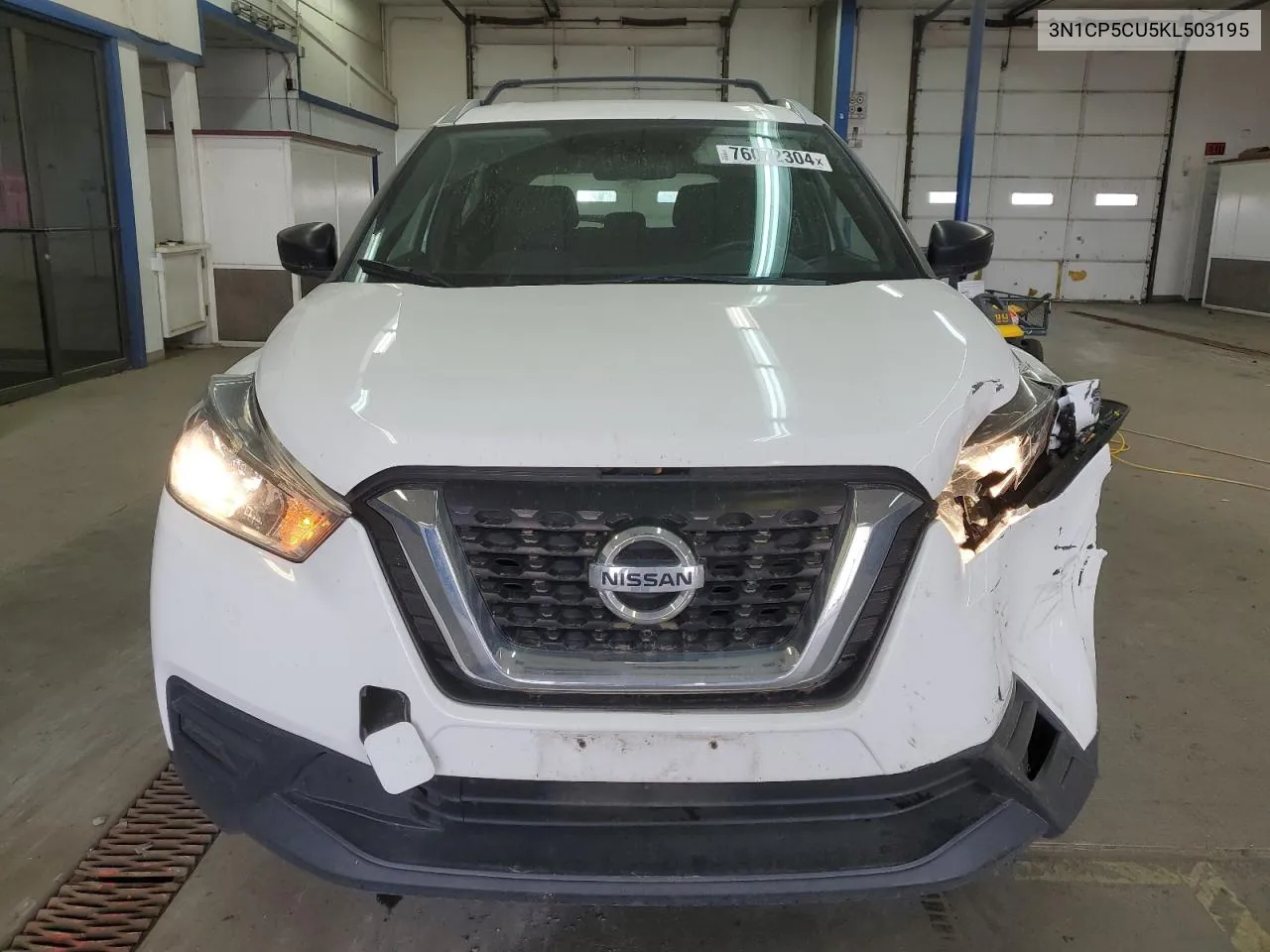 2019 Nissan Kicks S VIN: 3N1CP5CU5KL503195 Lot: 76072304