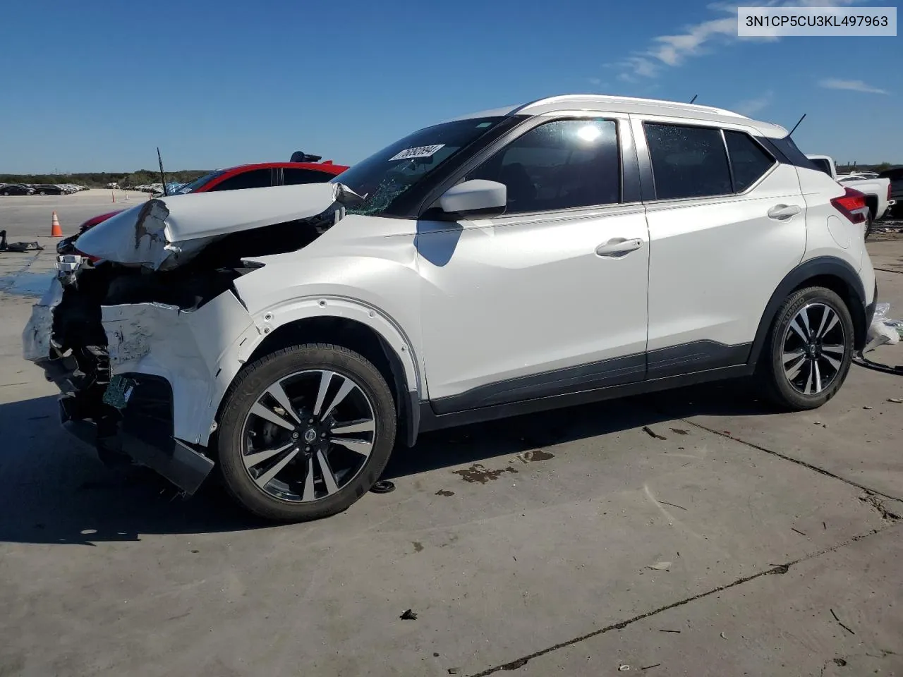 2019 Nissan Kicks S VIN: 3N1CP5CU3KL497963 Lot: 76092894