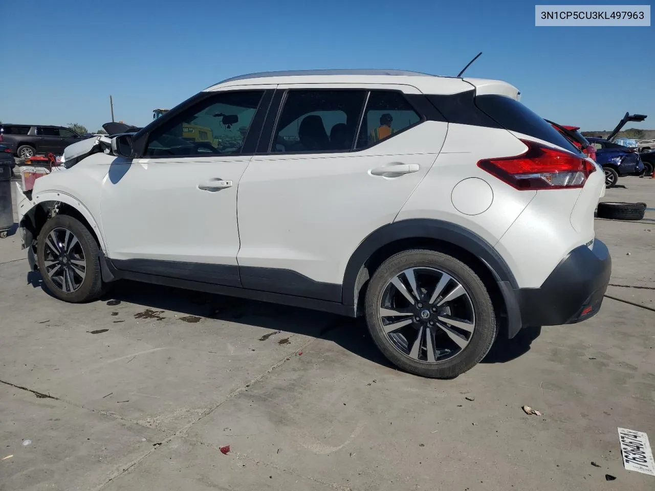 2019 Nissan Kicks S VIN: 3N1CP5CU3KL497963 Lot: 76092894