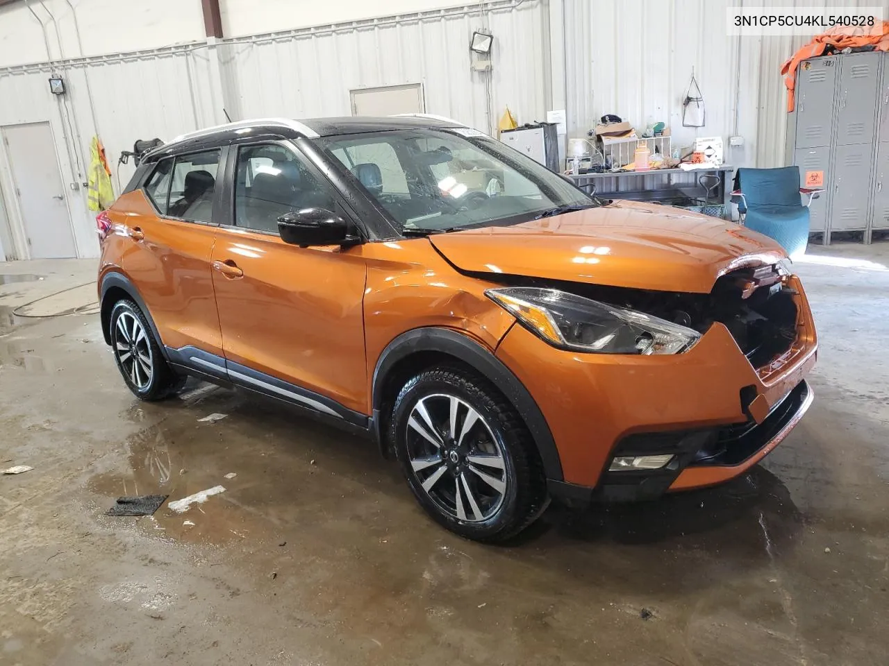 2019 Nissan Kicks S VIN: 3N1CP5CU4KL540528 Lot: 76252994