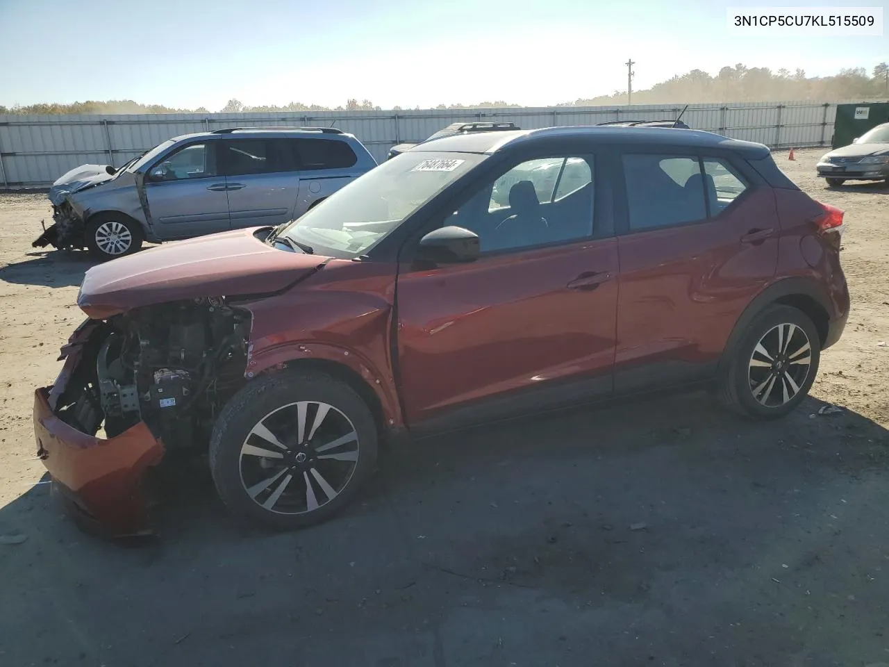 3N1CP5CU7KL515509 2019 Nissan Kicks S