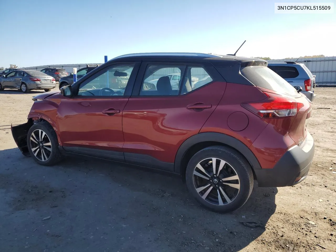 2019 Nissan Kicks S VIN: 3N1CP5CU7KL515509 Lot: 76487664