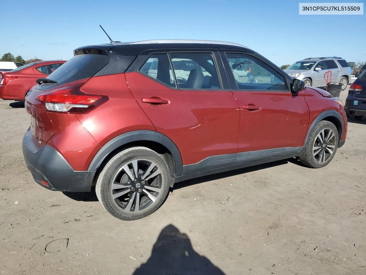 2019 Nissan Kicks S VIN: 3N1CP5CU7KL515509 Lot: 76487664