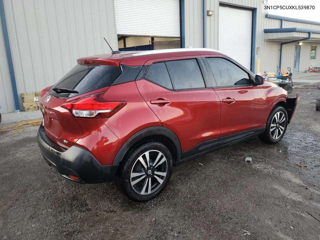 2019 Nissan Kicks S VIN: 3N1CP5CUXKL539870 Lot: 76562184