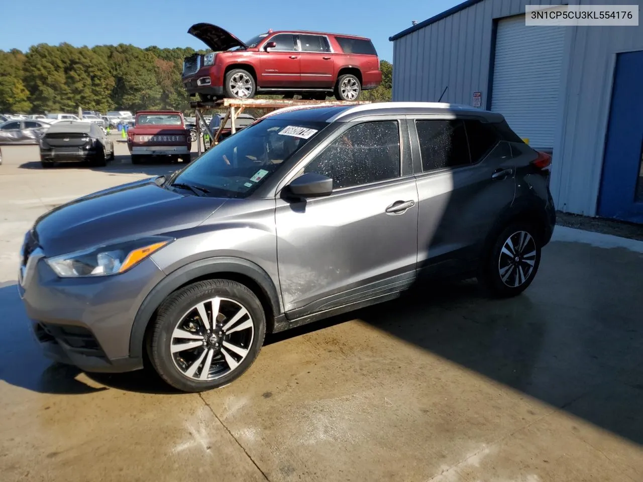 2019 Nissan Kicks S VIN: 3N1CP5CU3KL554176 Lot: 76820714