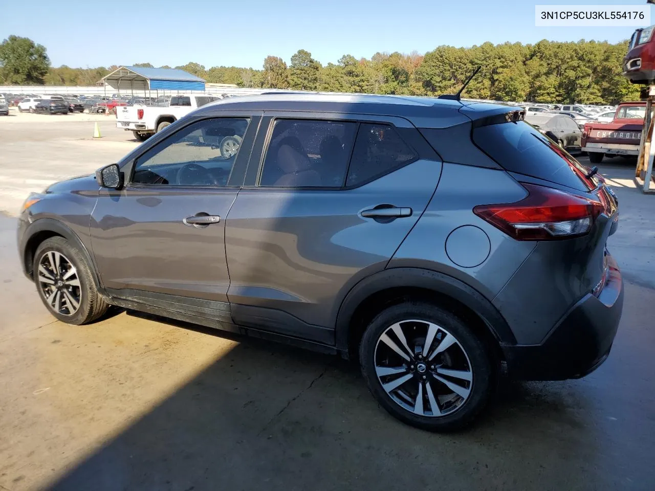 2019 Nissan Kicks S VIN: 3N1CP5CU3KL554176 Lot: 76820714