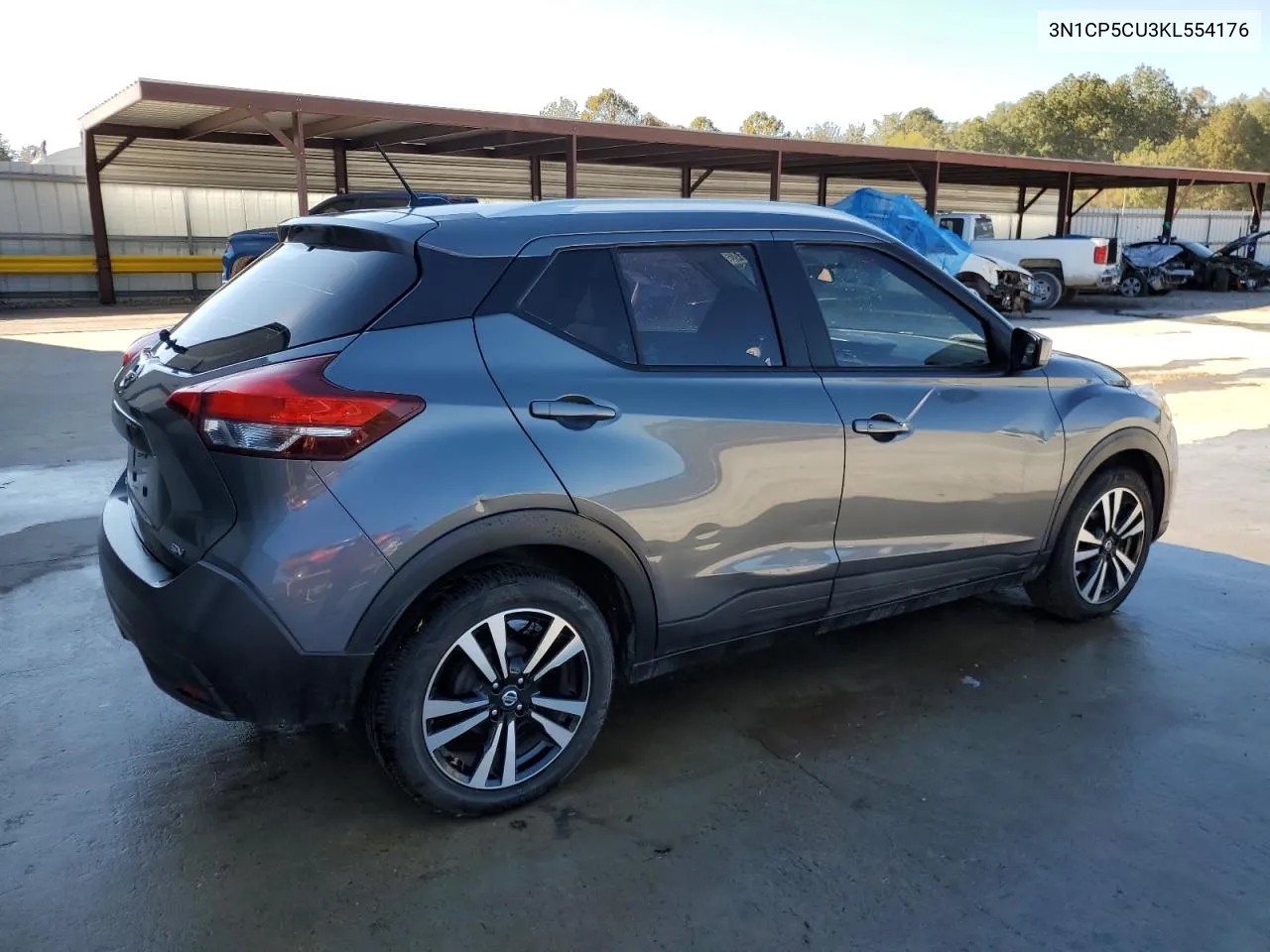 2019 Nissan Kicks S VIN: 3N1CP5CU3KL554176 Lot: 76820714