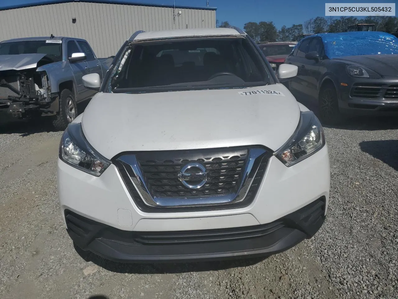 2019 Nissan Kicks S VIN: 3N1CP5CU3KL505432 Lot: 77011324