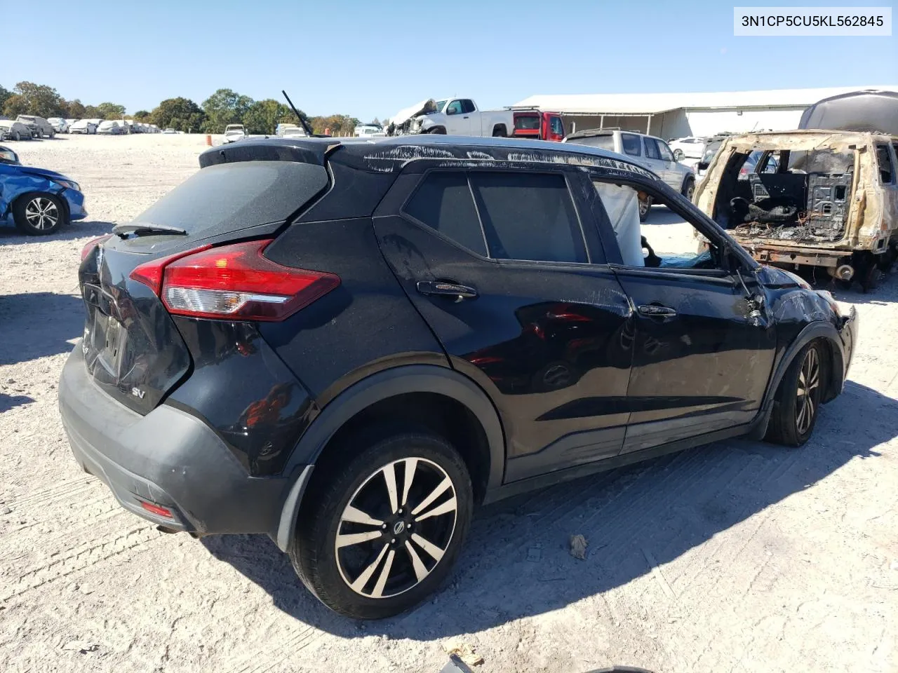 2019 Nissan Kicks S VIN: 3N1CP5CU5KL562845 Lot: 77280104