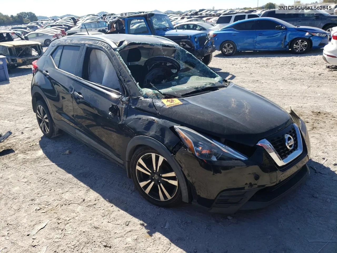 2019 Nissan Kicks S VIN: 3N1CP5CU5KL562845 Lot: 77280104