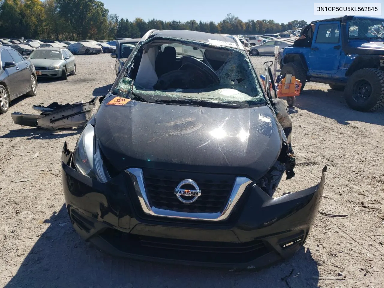 2019 Nissan Kicks S VIN: 3N1CP5CU5KL562845 Lot: 77280104