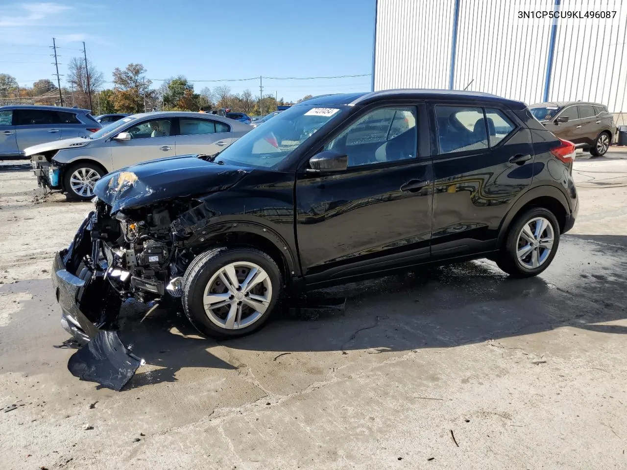 2019 Nissan Kicks S VIN: 3N1CP5CU9KL496087 Lot: 77420454