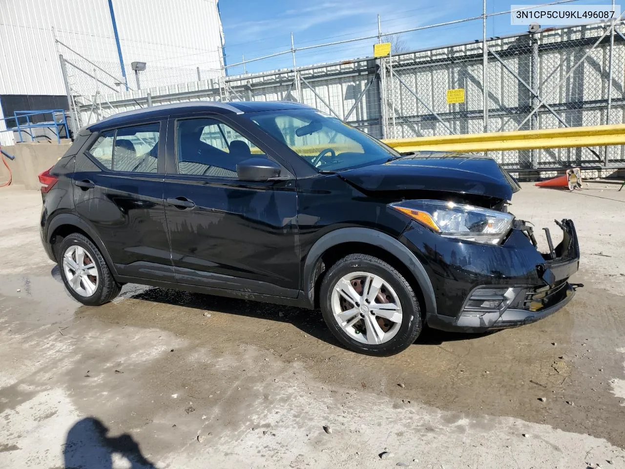 2019 Nissan Kicks S VIN: 3N1CP5CU9KL496087 Lot: 77420454