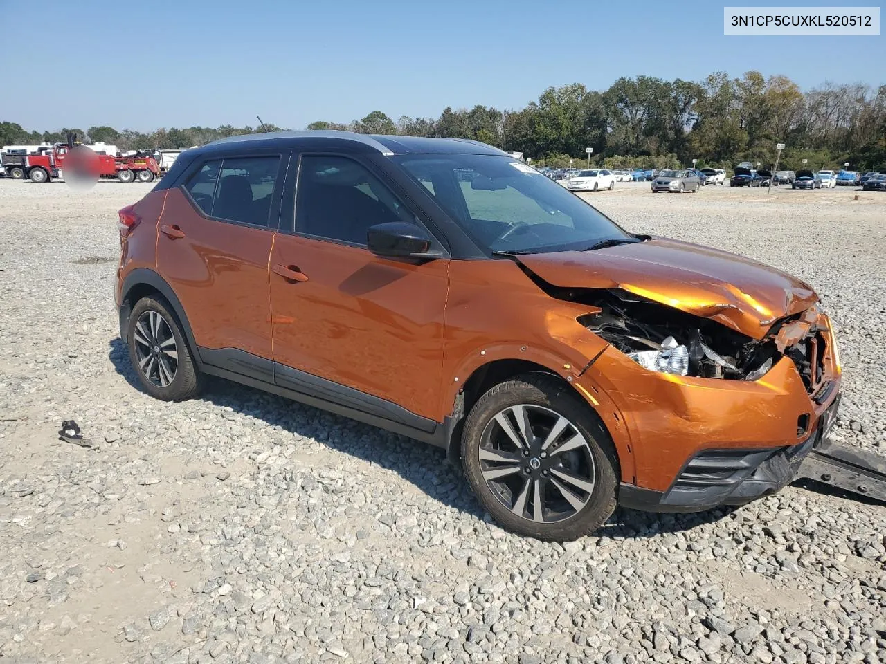 2019 Nissan Kicks S VIN: 3N1CP5CUXKL520512 Lot: 77521654