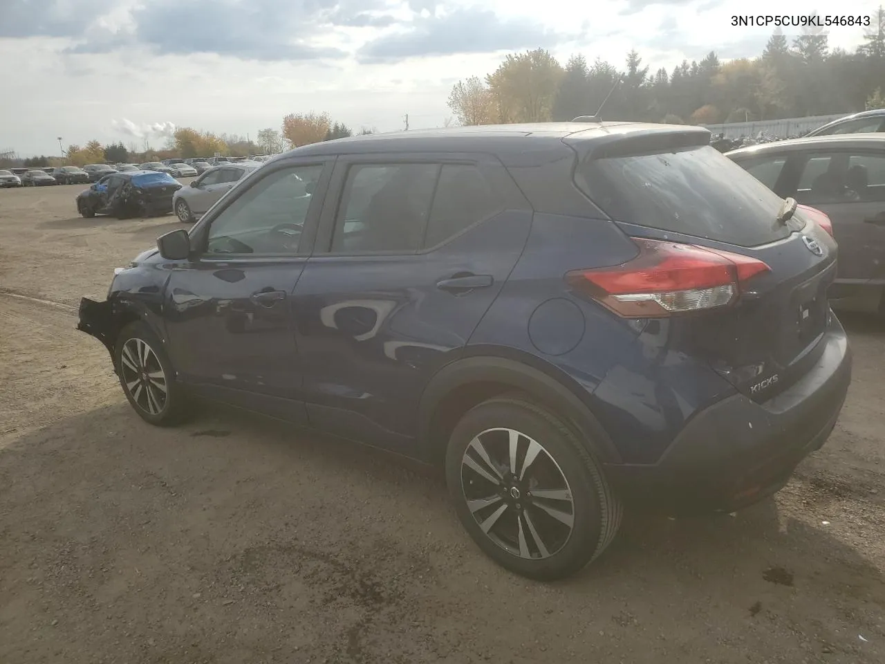 2019 Nissan Kicks S VIN: 3N1CP5CU9KL546843 Lot: 77542794