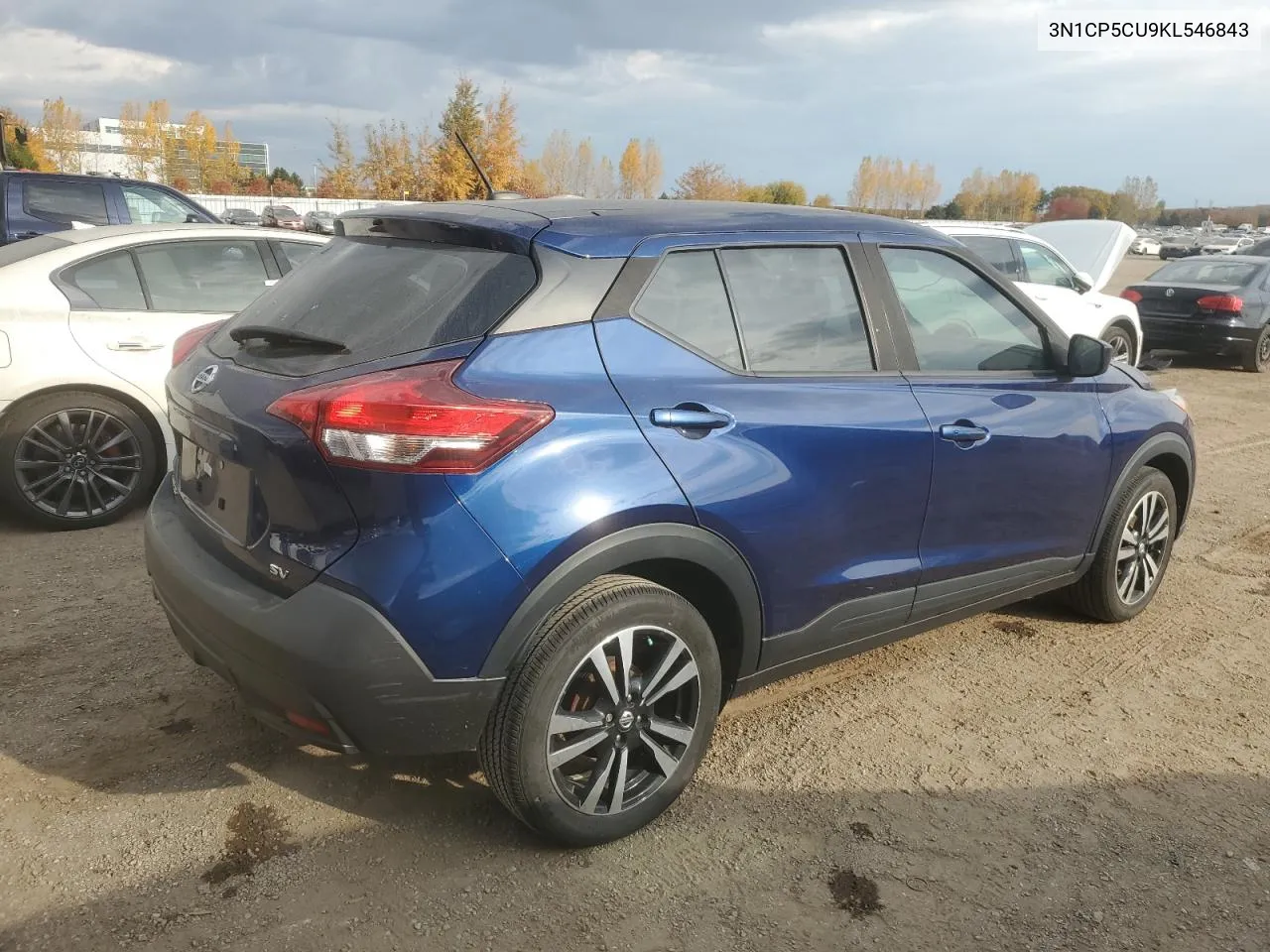 2019 Nissan Kicks S VIN: 3N1CP5CU9KL546843 Lot: 77542794