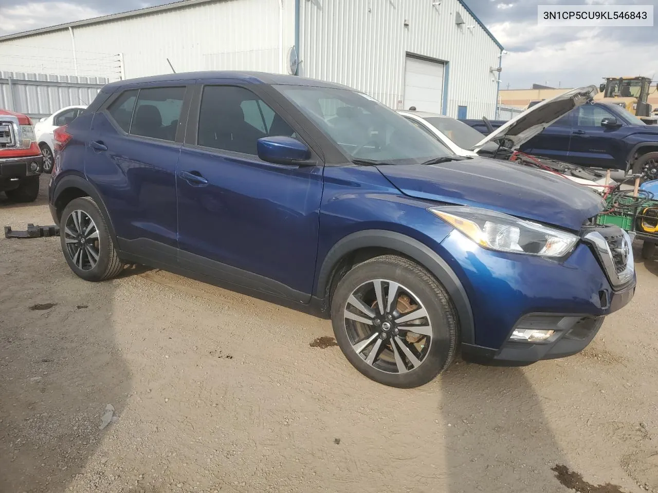 2019 Nissan Kicks S VIN: 3N1CP5CU9KL546843 Lot: 77542794