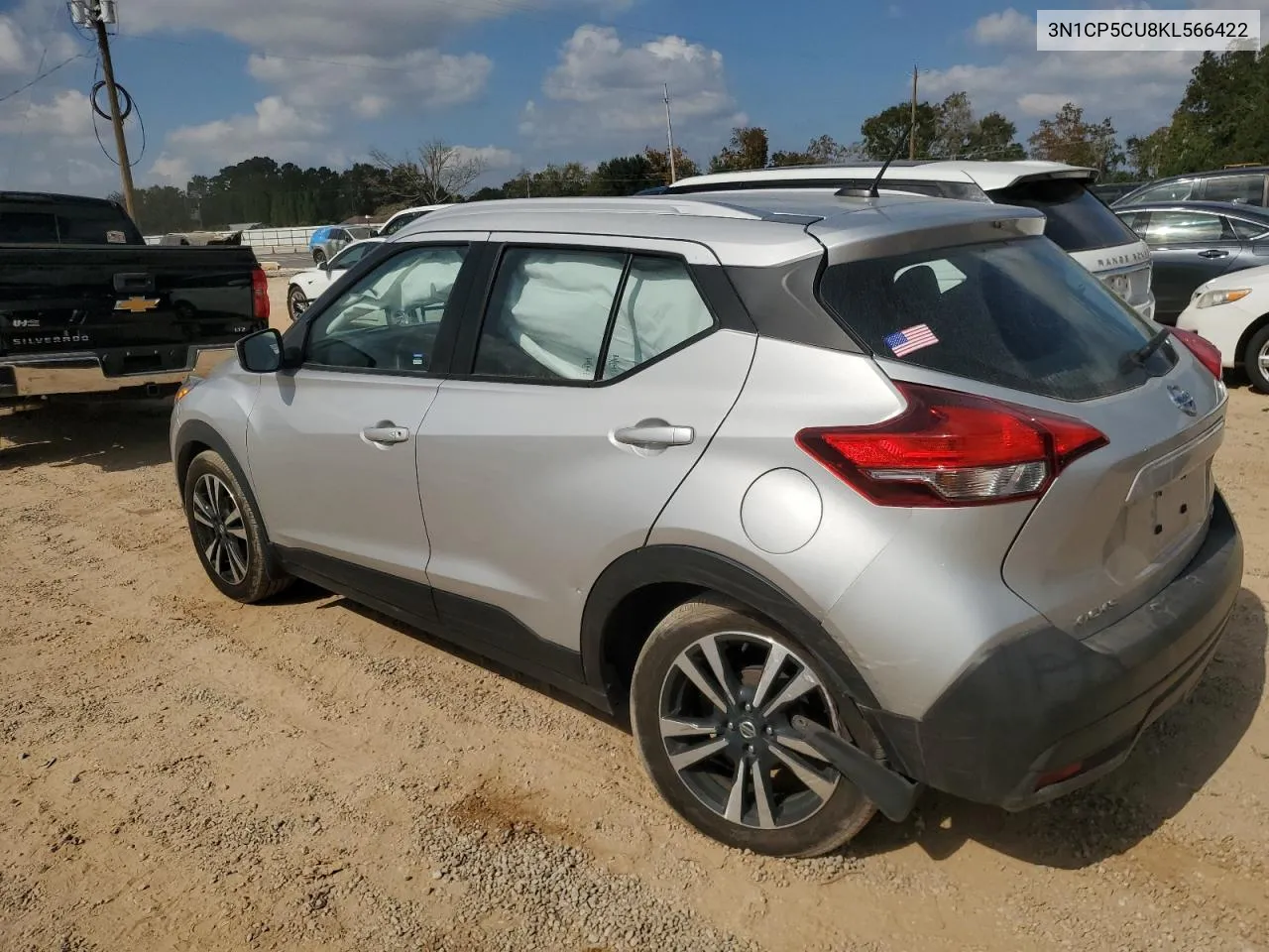 2019 Nissan Kicks S VIN: 3N1CP5CU8KL566422 Lot: 78022204