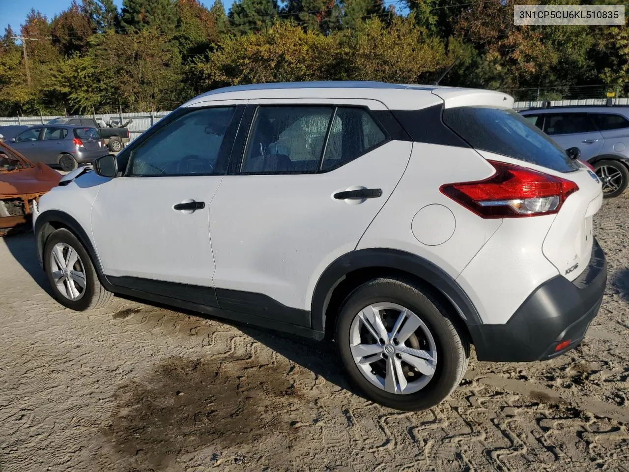 2019 Nissan Kicks S VIN: 3N1CP5CU6KL510835 Lot: 78066874