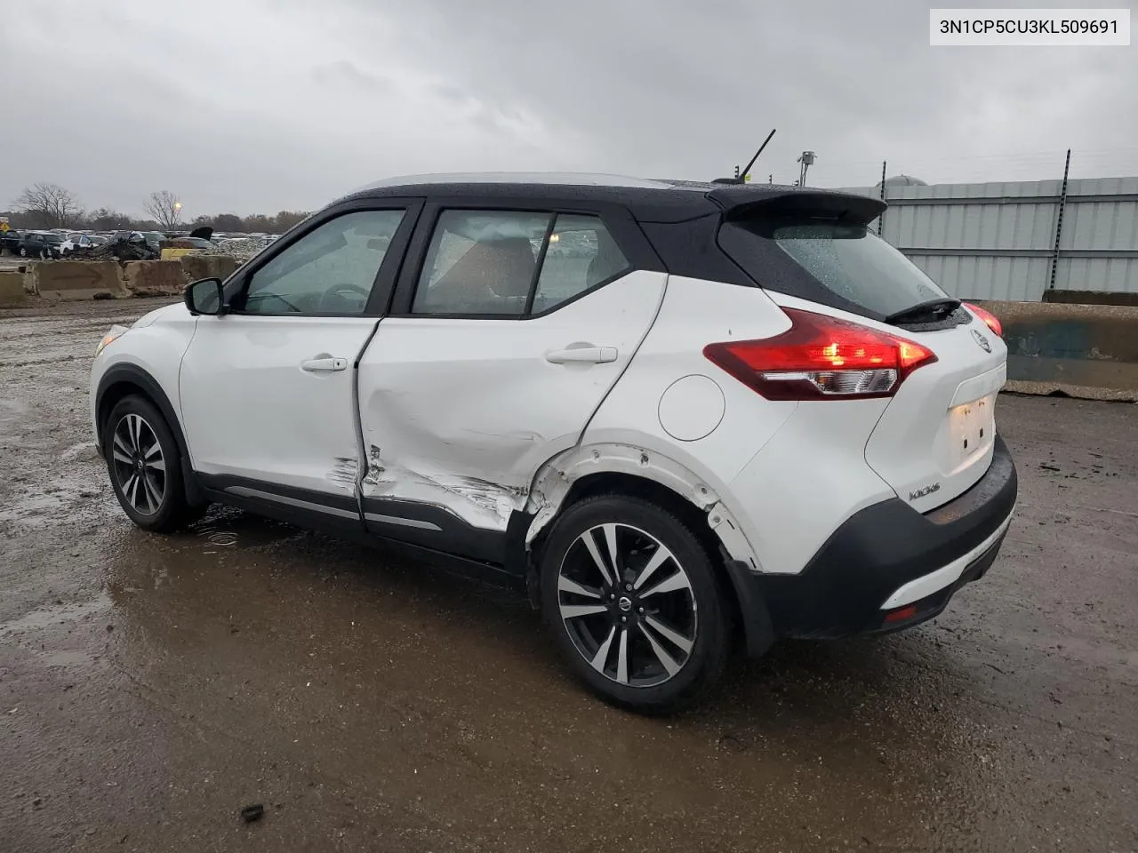 2019 Nissan Kicks S VIN: 3N1CP5CU3KL509691 Lot: 78279884