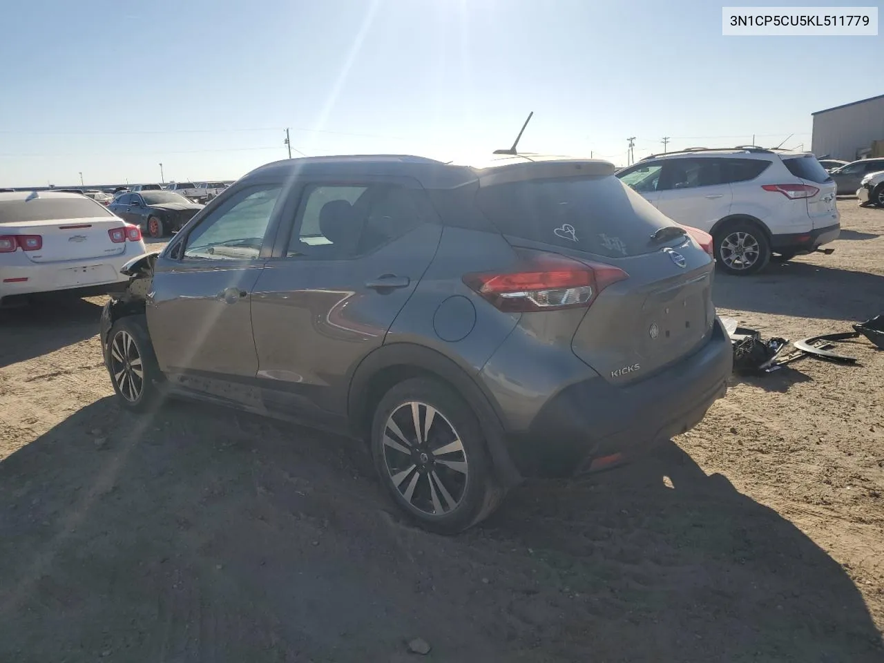 2019 Nissan Kicks S VIN: 3N1CP5CU5KL511779 Lot: 78412214