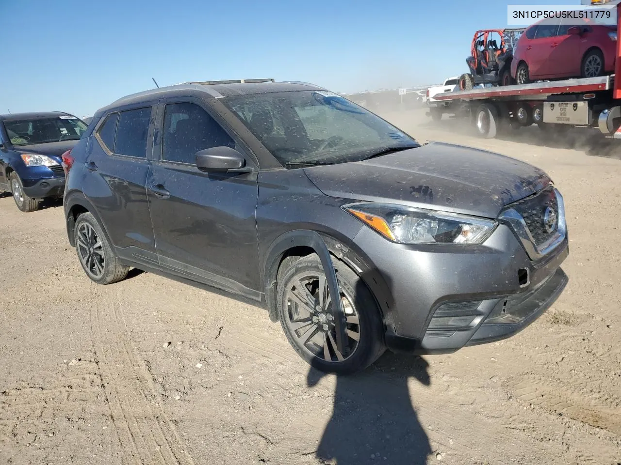 2019 Nissan Kicks S VIN: 3N1CP5CU5KL511779 Lot: 78412214