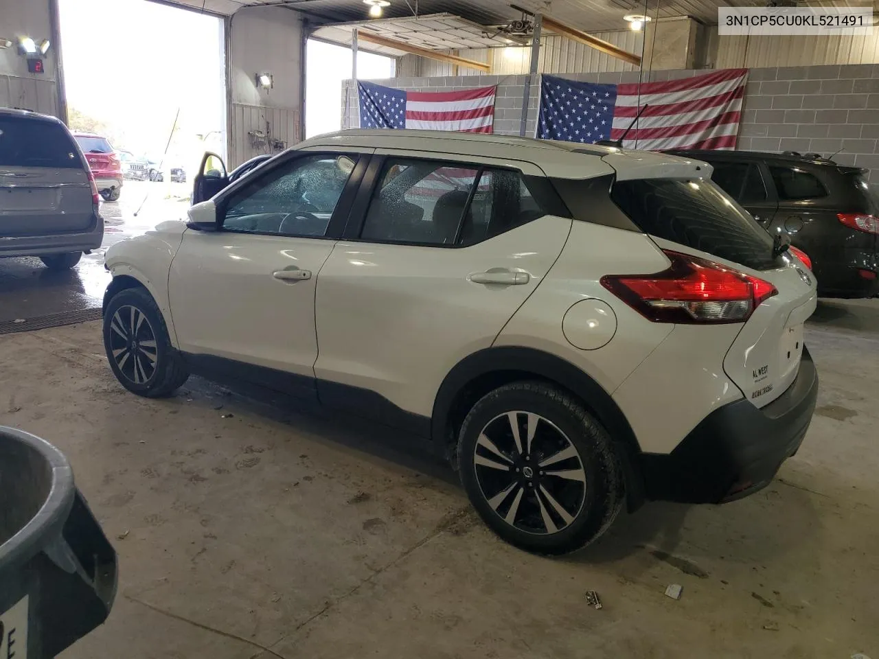 2019 Nissan Kicks S VIN: 3N1CP5CU0KL521491 Lot: 78738724