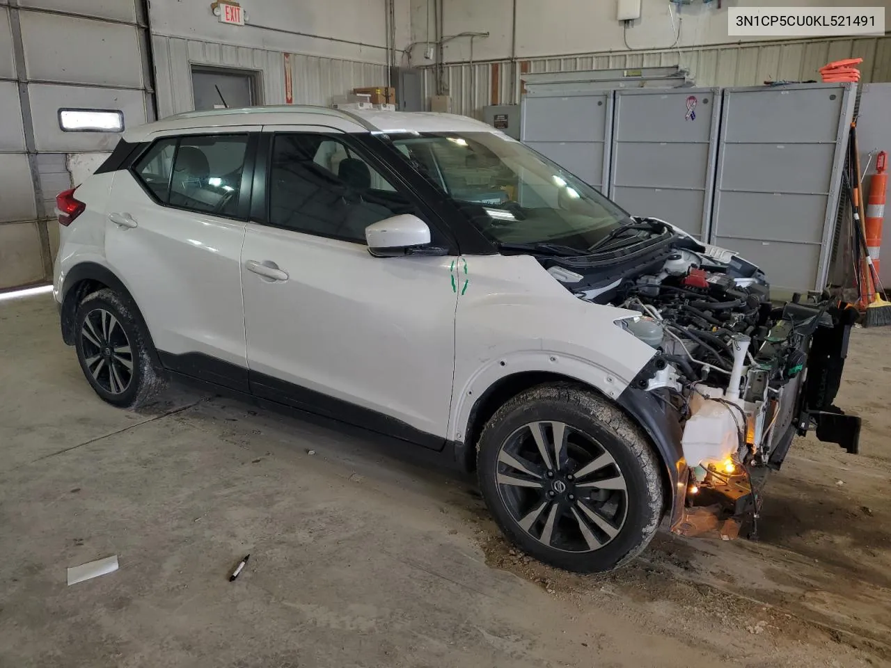 2019 Nissan Kicks S VIN: 3N1CP5CU0KL521491 Lot: 78738724