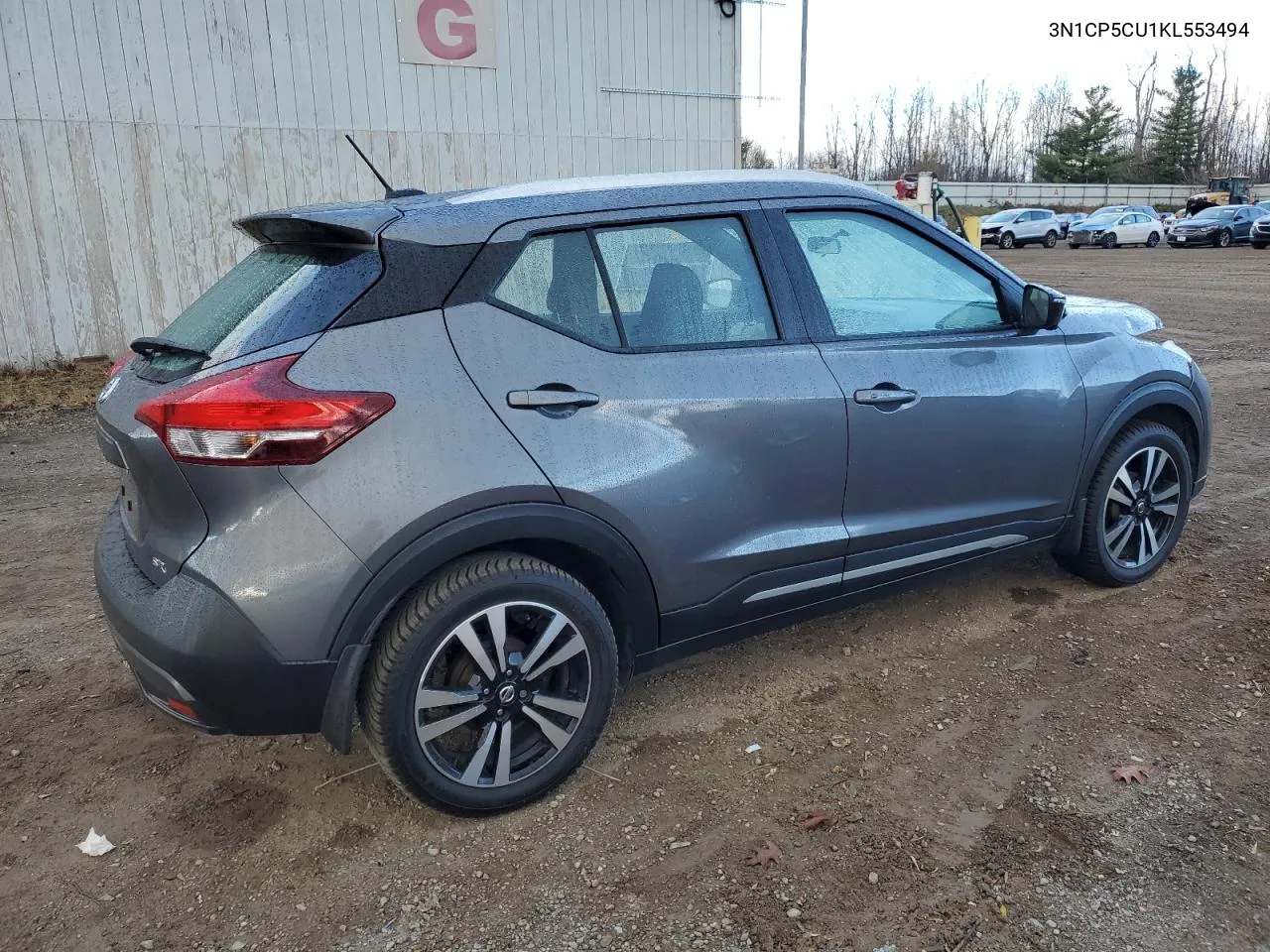 2019 Nissan Kicks S VIN: 3N1CP5CU1KL553494 Lot: 78800124